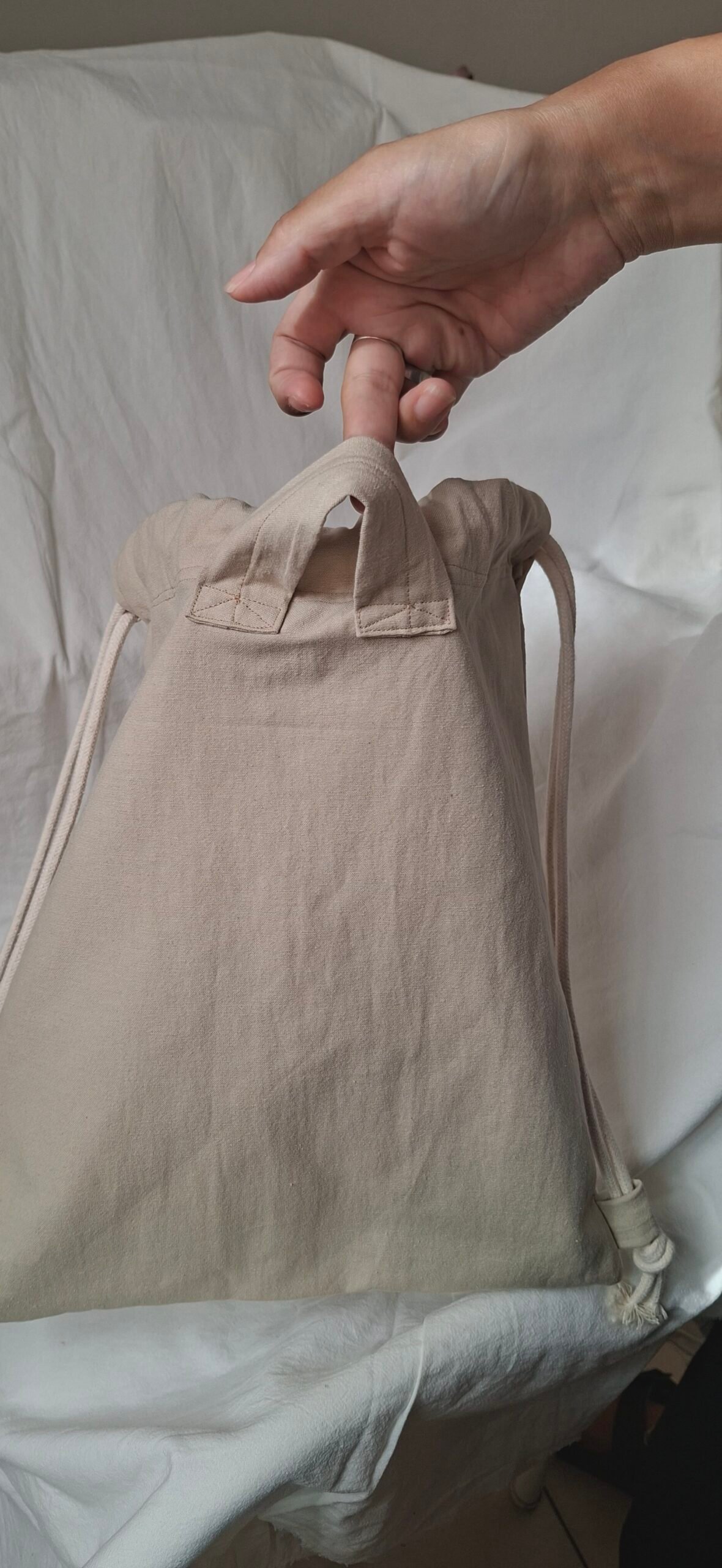 Mochila de Tela Tusor Infantil